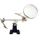 Helping Hand Tool With Magnifier