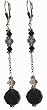 Black Deco Earrings