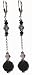 Black Deco Earrings
