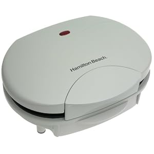Hamilton Beach 25219 HealthSmart Contact Grill, White by Hamilton Beach