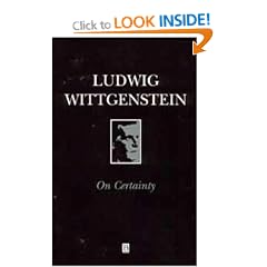 On Certainty: Parallel Text (Set books / Open University)