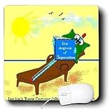 Londons Times Famous People Places Books Cartoons - 6 DEGREES OF SEPARATION - Mouse Pads