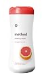 method Cleaning Wipes, PinkGrapefruit, Case Pack, Six - 30 Count Tubs (180 Wipes)