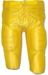 Alleson Youth Dazzle Football Pant White/LRG