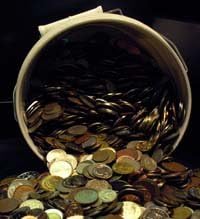 3 LBs Circulated World Foreign Coins New & Old