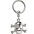 14 Gauge Skull Dangle Captive Ring