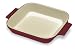 Cuisinart Chef's Classic Ceramic Bakeware 9-Inch Open Square Baker, Rich Red