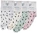 Moisture Foot Socks-Prints - 1 pr -