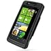 Aluminum Black Metal Case for HTC 7 Trophy T8686