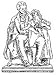 Gallaudet & Alice Rubber Stamp