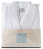 Aquis Terry Microfiber Shawl Collar Robe