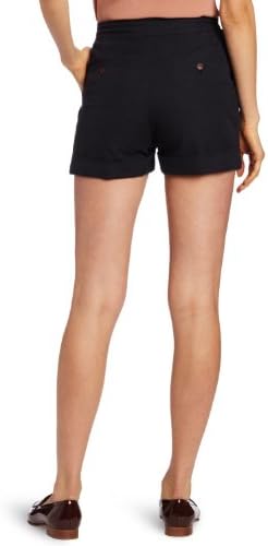 Fred Perry Women's High Waisted Short, Blue Granite, 12(US),16(UK)