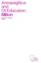 Areopagitica: And, of Education : With Autobiographical Passages from Other Prose Works (Crofts Classics)