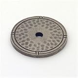 1-1/2 Dia Aged Iron Backplate