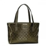 Gucci（グッチ） トートバッグ TOTE 211138 1191 ブラック/グリーン GUCCI トートバッグ