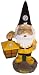 Pittsburgh STEELERS SOLAR Light Up Garden GNOME New Gift