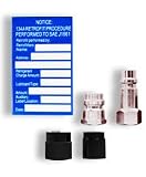Interdynamics VA-LH8 Air Conditioning Conversion Adapter Kit with 2 Adapters - Pack of 1