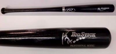 Curtis Granderson Signed Bat New York Yankees Big Stick Coa