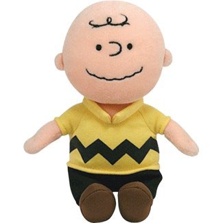 Ty Beanie Baby Charlie Brown with Sound