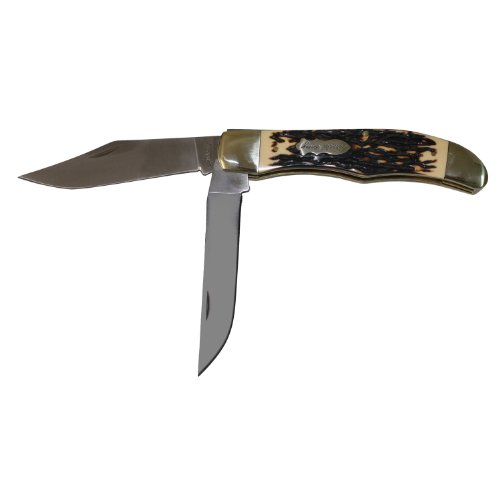 Schrade 227UH Uncle Henry 2-Blade Folding Bowie Knife, Yellow Schrade 227UH Uncle Henry 2-Blade Folding Bowie Knife, Yellow Hunting Knives