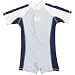 Boys Blue Gray UV Rash Suit