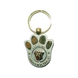 Labrador Retriever Key Ring Paw Print Made in the USA - It Spins!