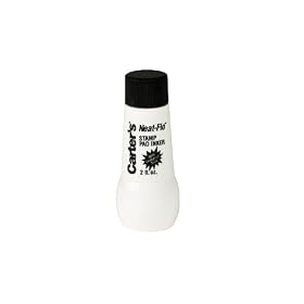Avery Carter's Stamp Pad Inker, 2 Ounce, Black, 1 Inker (21448) by 