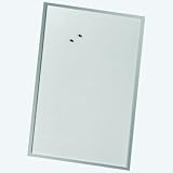 herlitz Magnettafel, (B)600 x (H)800 mm, aus weissem Metall