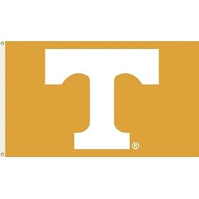 NCAA Tennessee Volunteers 3-by-5 Foot Flag T Only with Grommets