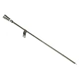 1965-90 Chevy Big Block Engine Oil Dipstick - Chrome w  Billet Aluminum Handle by CFR Performance