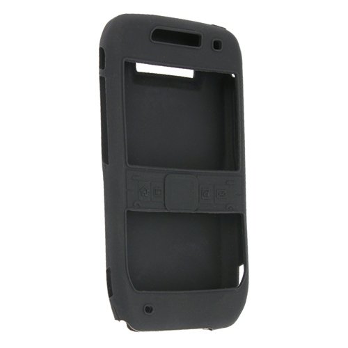 Black Durable Silicone Protection Skin Case for Nokia E71
