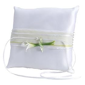 Wedding Favors - Square Calla Lily Ring Pillow