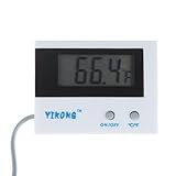 KKmoon ミニデジタル温度計 C / F スイッチ ST-1A 屋内 / 屋外用【並行輸入品】