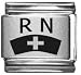 Clearly Charming RN Cap Laser Italian Charm