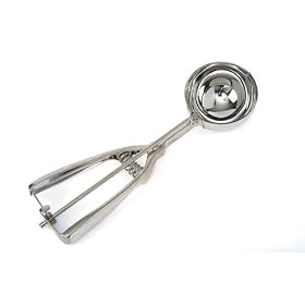 Farringdon Collection 6.7cm Stainless Steel Mechanical Ice Cream Scoop