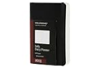 Daily planner. Soft black cover