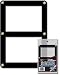 Search Our Specialty Mall : BCW Double Card Screwdown Holder - Black Border - Baseball, Football, Basketball, Hockey, Nascar, Sportscards, Gaming & Trading Cards Collecting Supplies