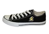 Game Day Soles Lo Top Black Appalachian State University Mascot Canvas