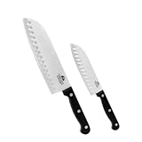 Chicago Cutlery Essentials 2-piece Set: 5 Partoku Knife, 7 Santoku Knife