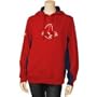 Majestic Boston Red Sox Ladies Red Pure V Hoody Sweatshirt (X-Large)