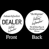 Set of 3 ANTONIO ESFANDIARI Professional Collector's Dealer Button