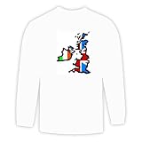 Long Sleeve T-shirt with flags, ireland, 