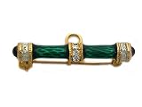 Faberge Style Brooch