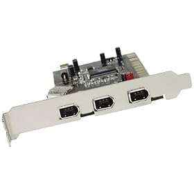 Nisis 3 port PCI Firewire Card