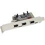 Nisis 3 port PCI Firewire Card