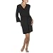  : Gilligan & O'Malley Micro Robe - Black