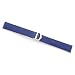 Blue Genuine Lizard Strap 15mm