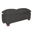 London Pillow Bench- Black