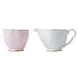 Wedgwood Harlequin Cuckoo Tea Story Cream and Sugar Set