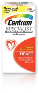 PACK OF 3 EACH CENTRUM SPECIALIST HEART 120TB PT#5432920 by Marble Medical